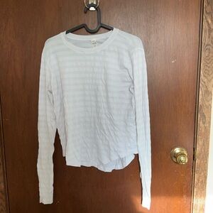 DSG White Long Sleeve Top